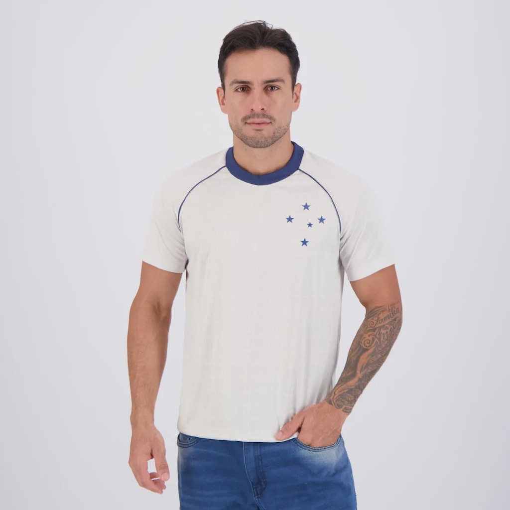 Camisa Cruzeiro Mosaico Masculina