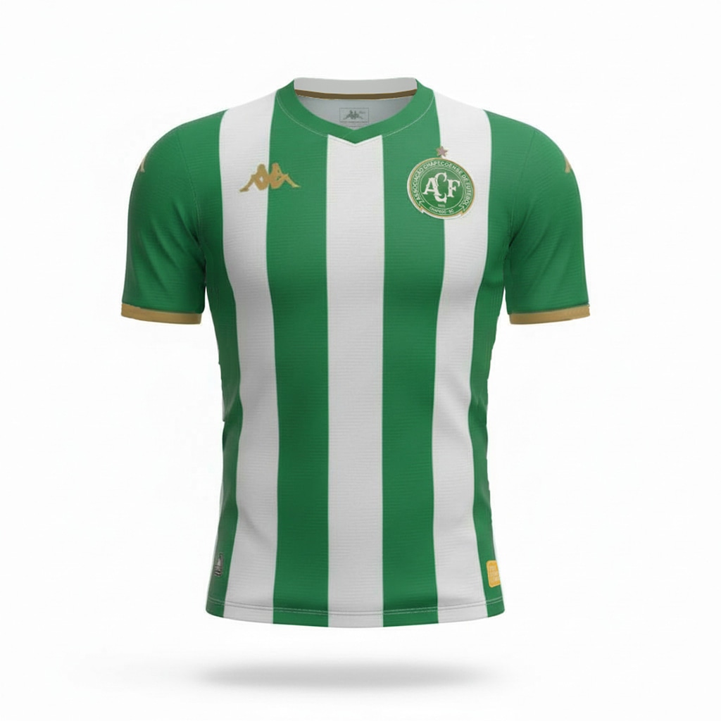 Camisa Do Chapecoense Kappa 2026 Uniforme 1 Torcedor - Masculino