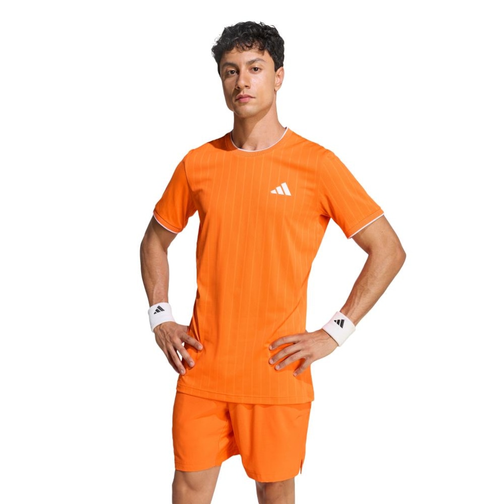 Camiseta Tennis Climacool+ Freelift Pro adidas Masculina