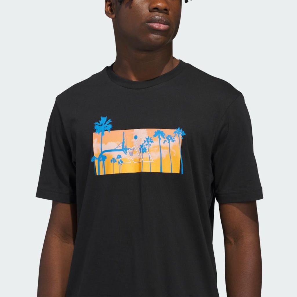Imagem 5 do produto Camiseta Estampada Summer Sunset adidas Masculina
