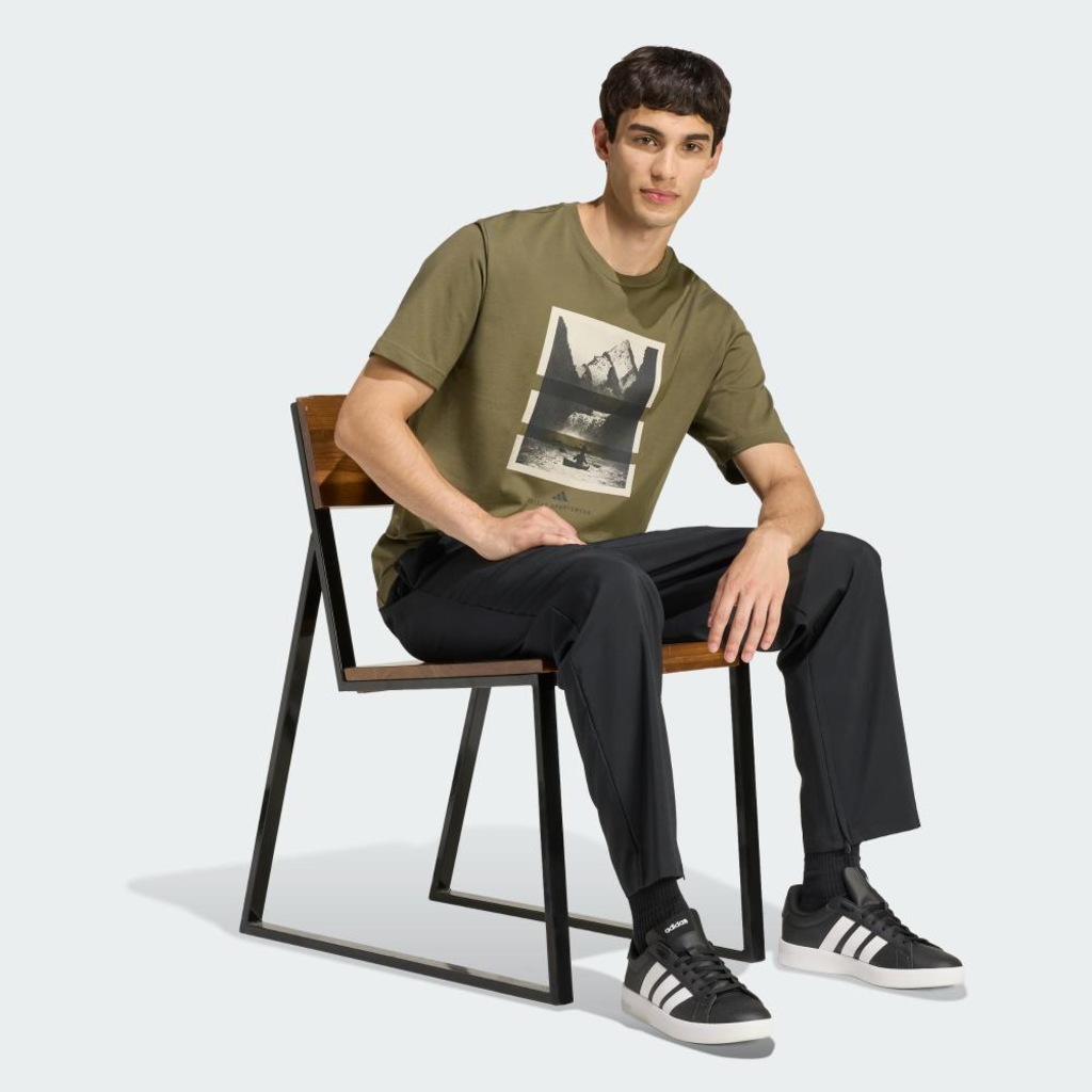 Imagem 4 do produto Camiseta Estampada Outdoor Kayaking adidas Masculina