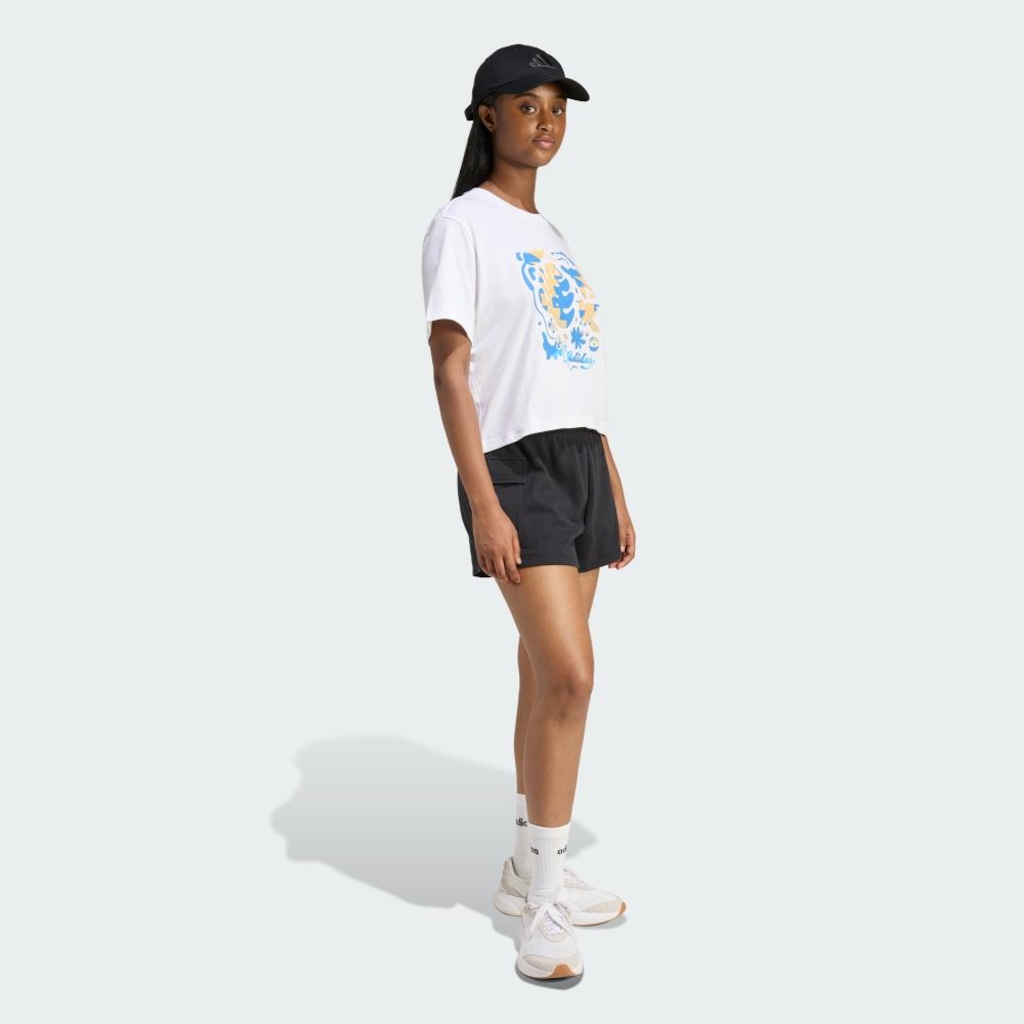 Imagem 4 do produto Camiseta Estampa House Of Tiro adidas Feminina