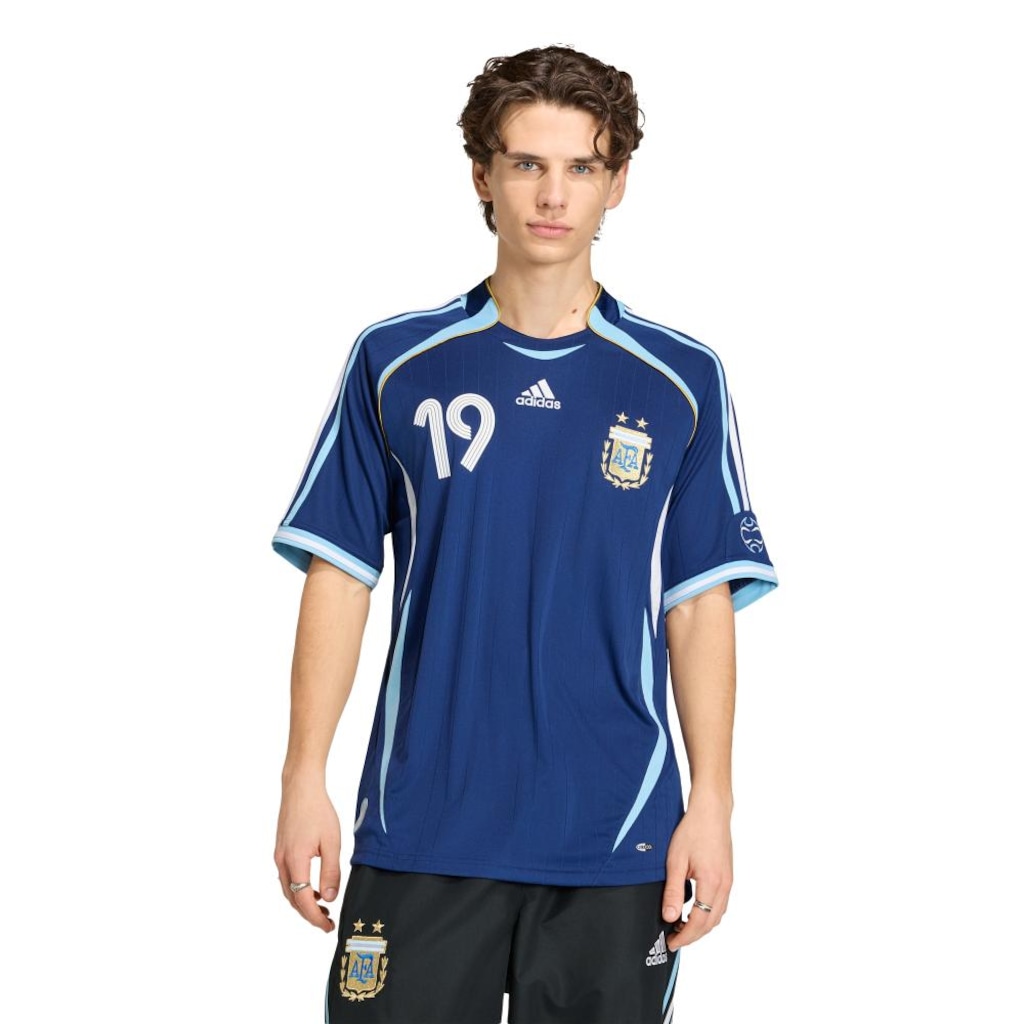 Camisa Argentina II Messi Seleção 2006 adidas Masculina