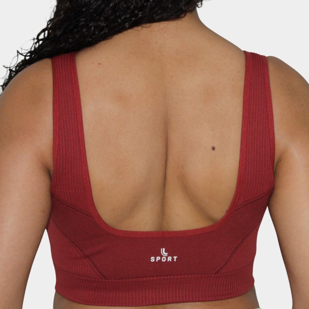 Imagem 3 do produto Top Esportivo Lupo LSport Seamless Max II - Vermelho