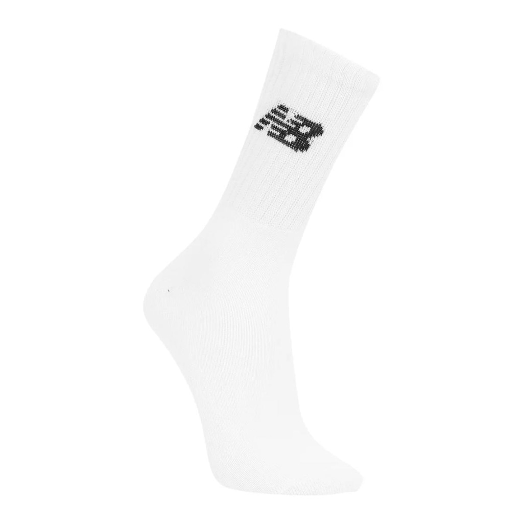 Imagem 2 do produto Kit Meia Cano Alto New Balance Logo 3 Pares - Unissex