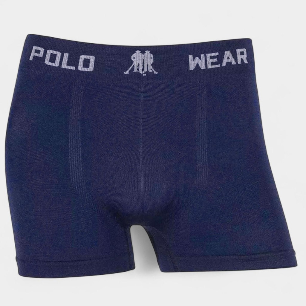 Cueca Boxer Polo Wear Microfibra Sem Costura Masculina