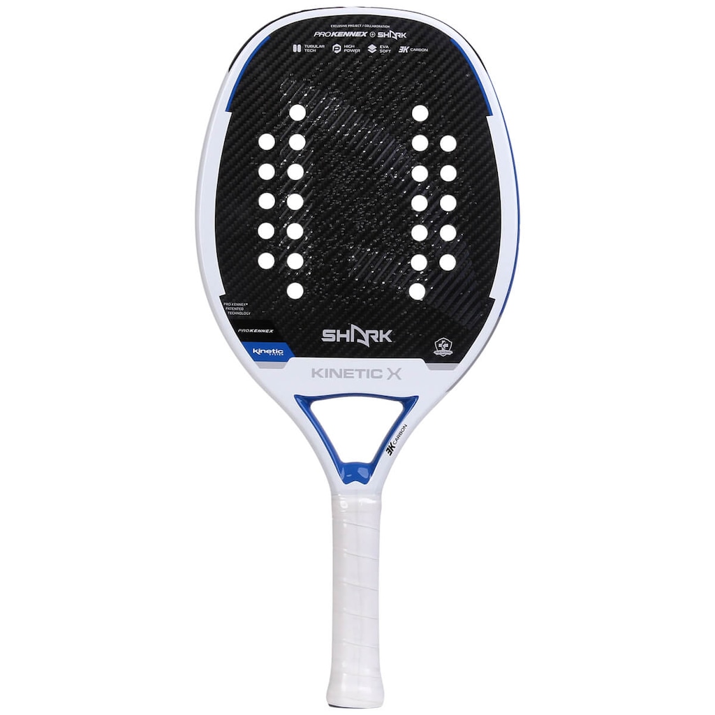 Raquete de Beach Tennis BT Kinetic X-Blue Shark