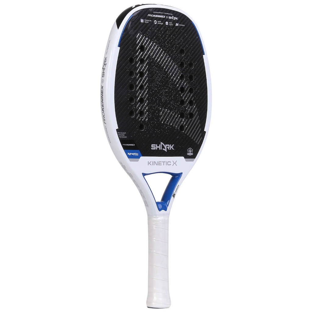 Imagem 2 do produto Raquete de Beach Tennis BT Kinetic X-Blue Shark