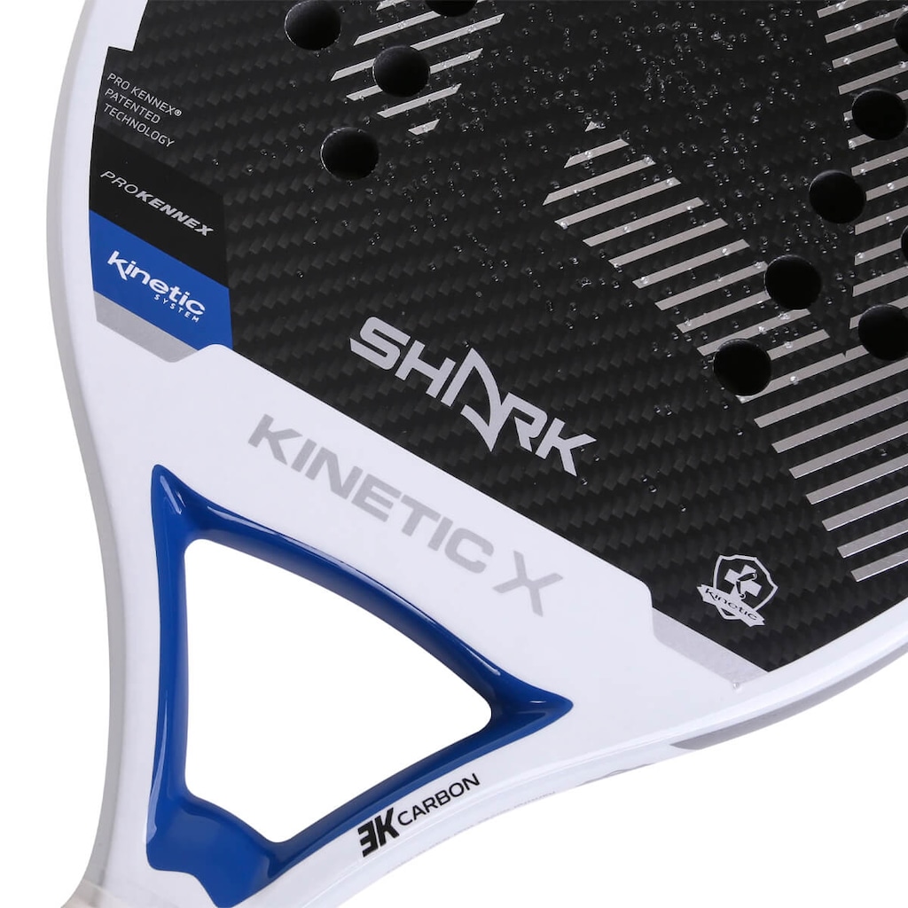 Imagem 4 do produto Raquete de Beach Tennis BT Kinetic X-Blue Shark