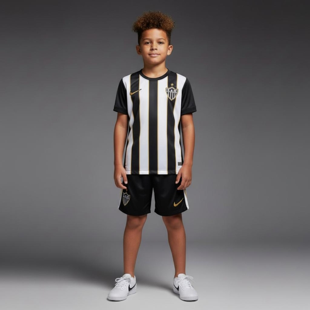 Imagem 5 do produto Shorts do Atlético Mineiro I 26/27 Torcedor Pro Nike Infantil