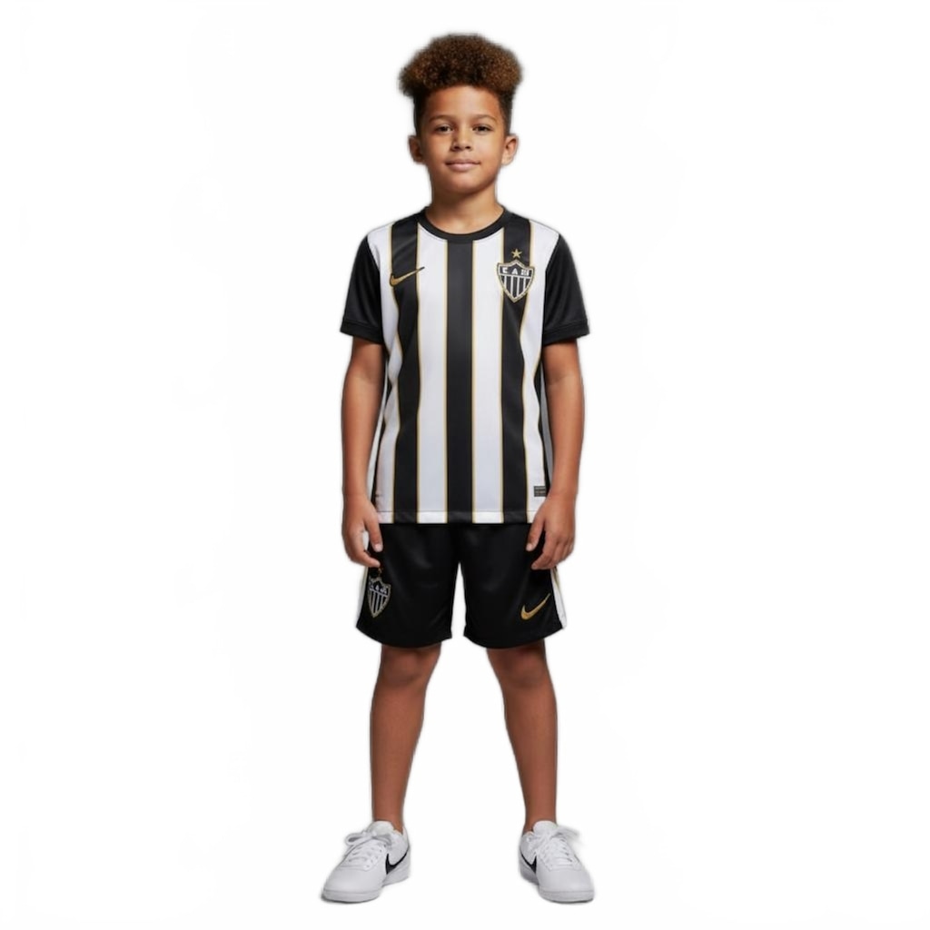 Camisa do Atlético Mineiro I 26/27 Torcedor Pro Nike Infantil