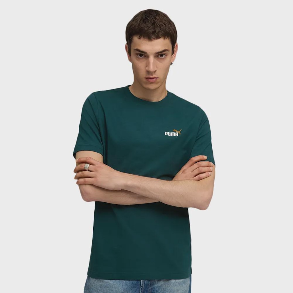 Imagem 2 do produto Camiseta Puma ESS 2 Color Small No. 1 Masculina