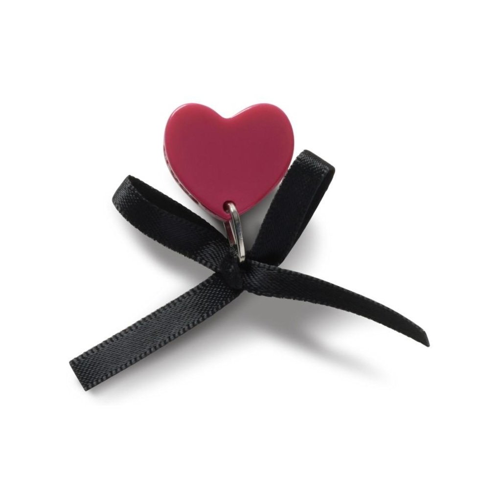 Jibbitz Crocs Coração Brilhante com Laço