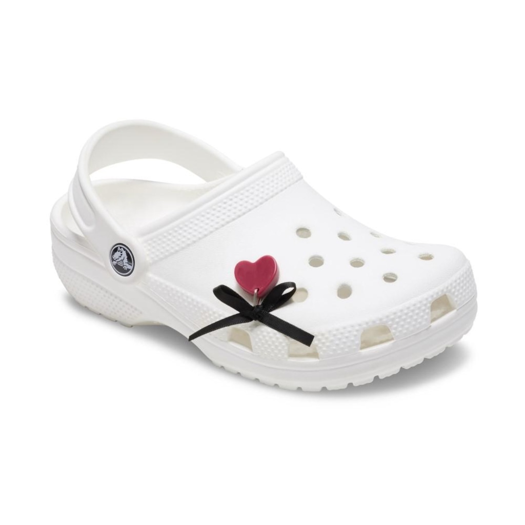 Imagem 2 do produto Jibbitz Crocs Coração Brilhante com Laço