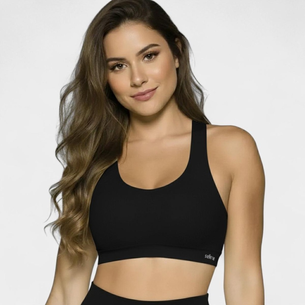 Top Selene Seamless Sem Bojo - Feminino