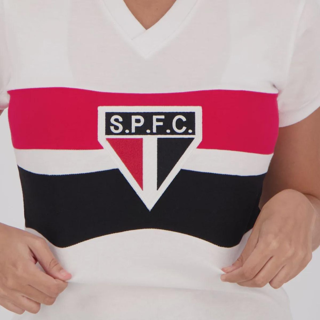 Imagem 4 do produto Camisa São Paulo Retrô 1980 Paulistão Feminina
