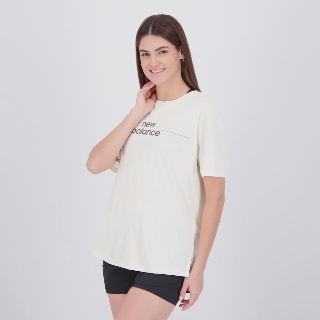 Imagem 3 do produto Camiseta New Balance Linear Performance Feminina