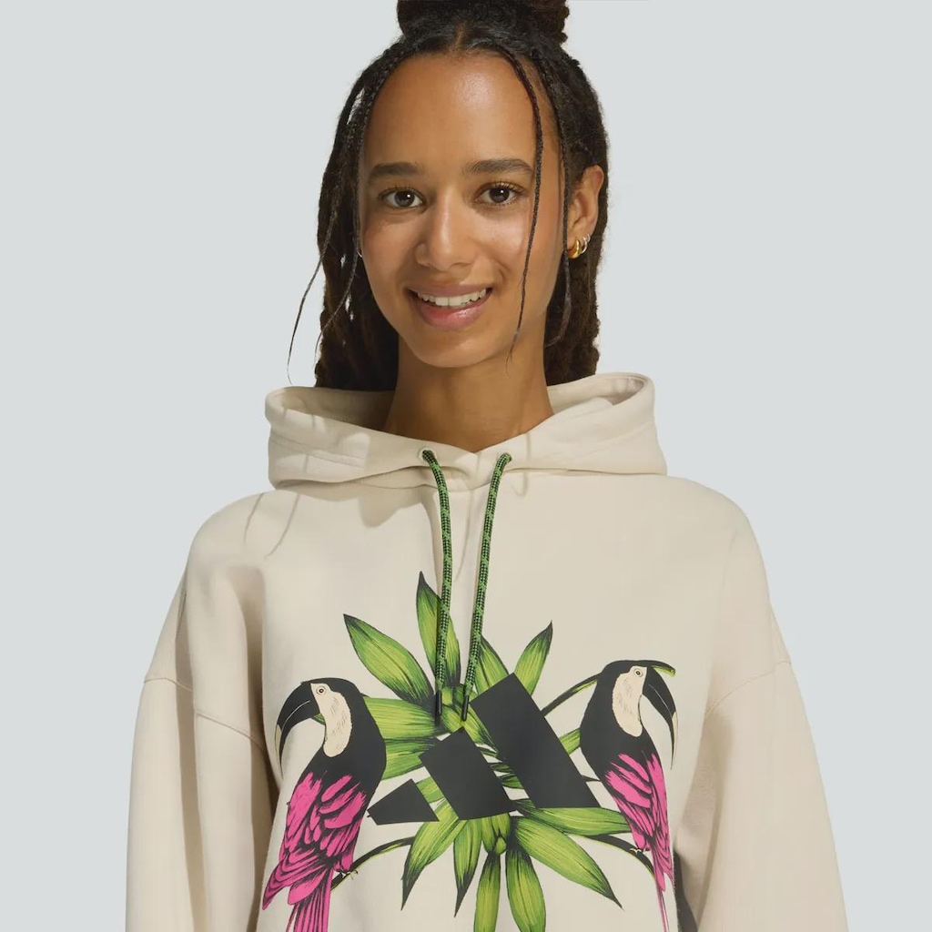 Imagem 3 do produto Blusão de Moletom adidas Farm Hoodie Feminino