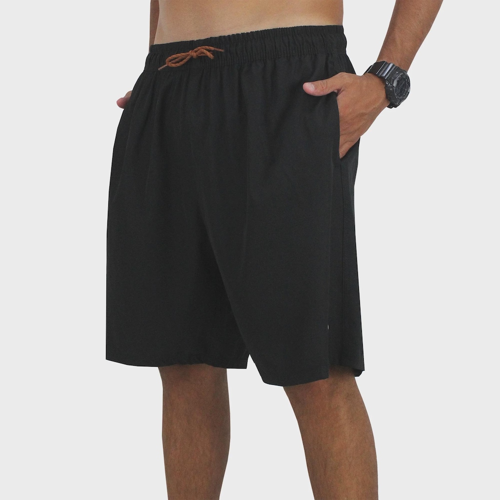 Bermuda Extra Grande Rusty Color Box Black Masculina