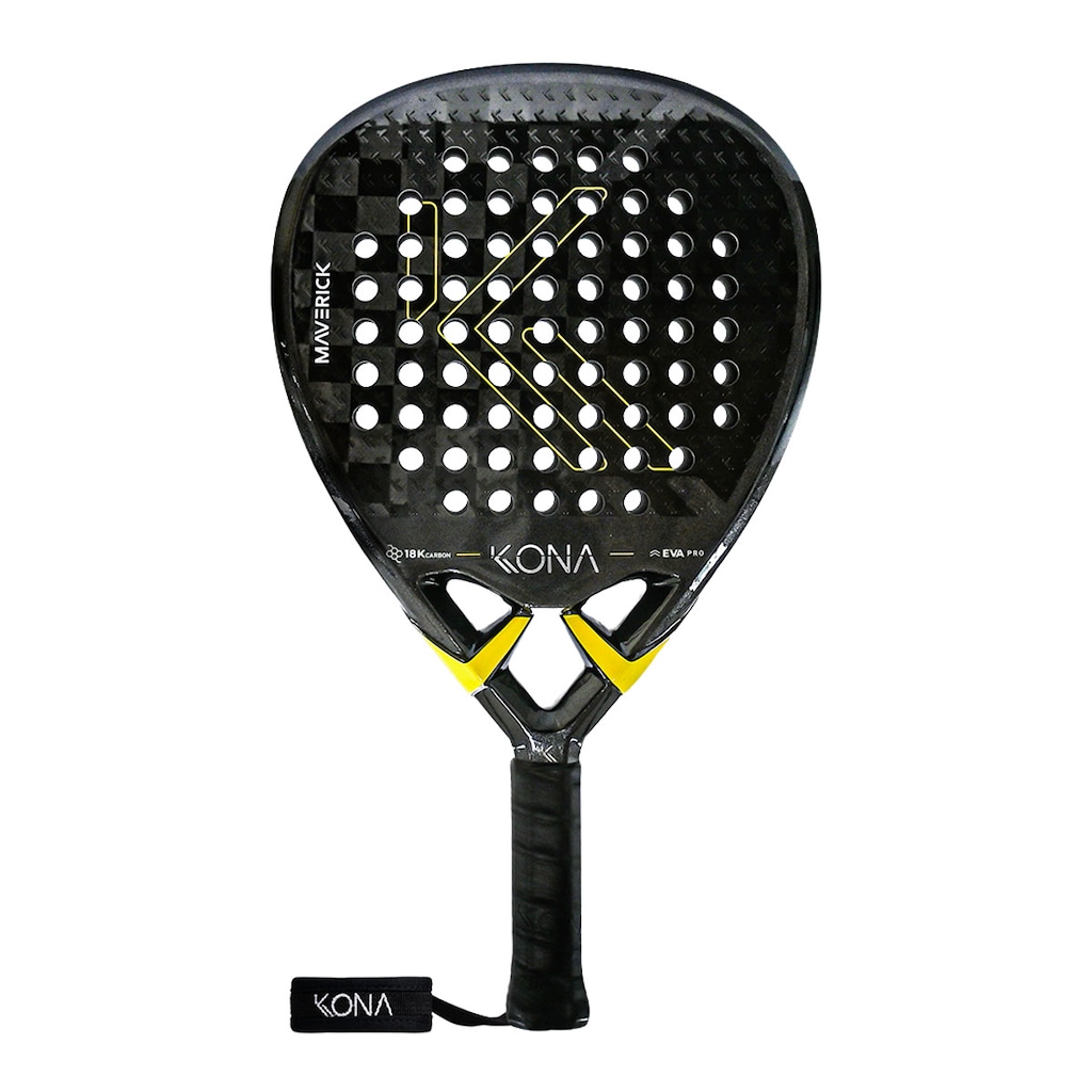 Raquete Padel Kona Maverick Yellow 18k 2025