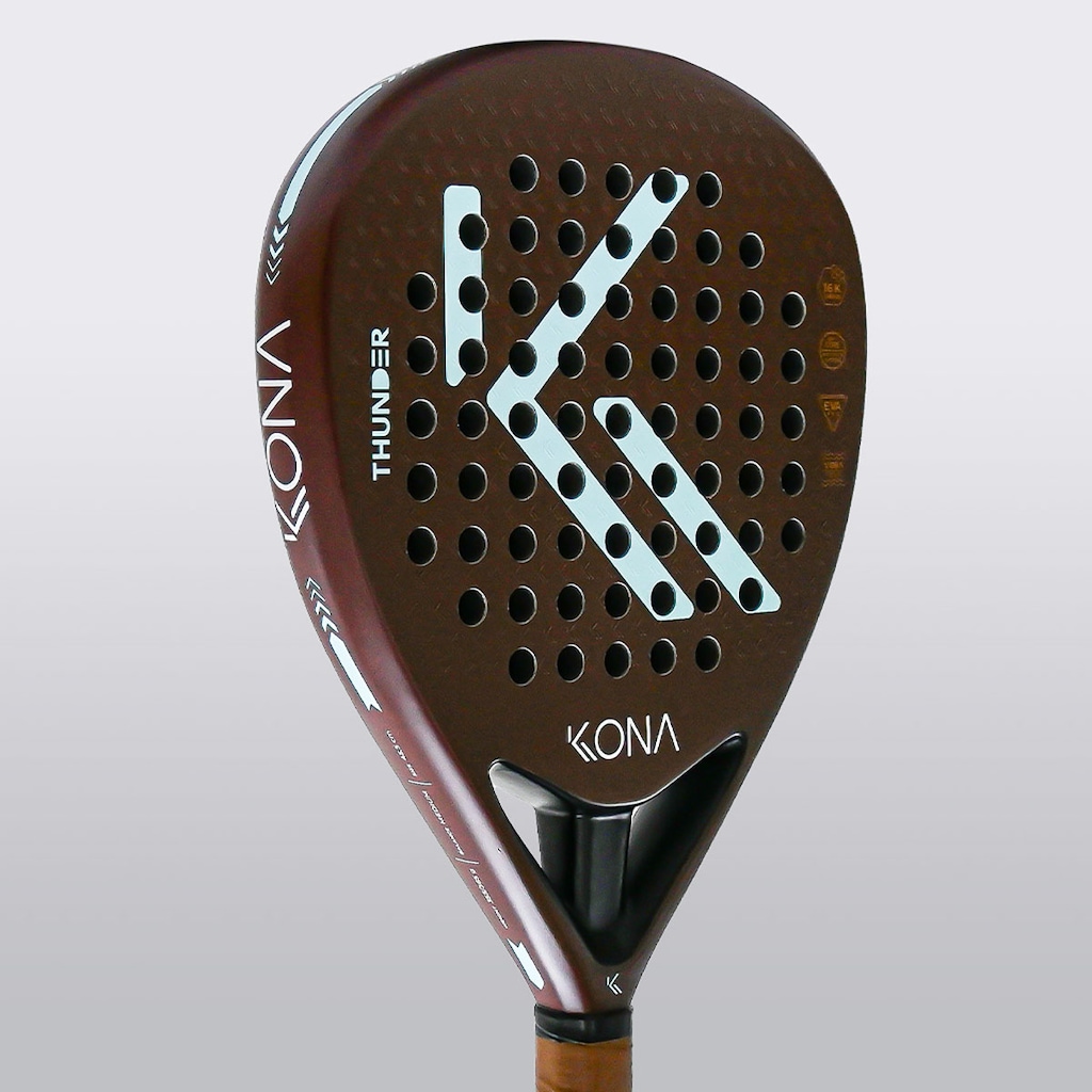 Imagem 3 do produto Raquete Padel Kona Thunder Brown 16k 2025