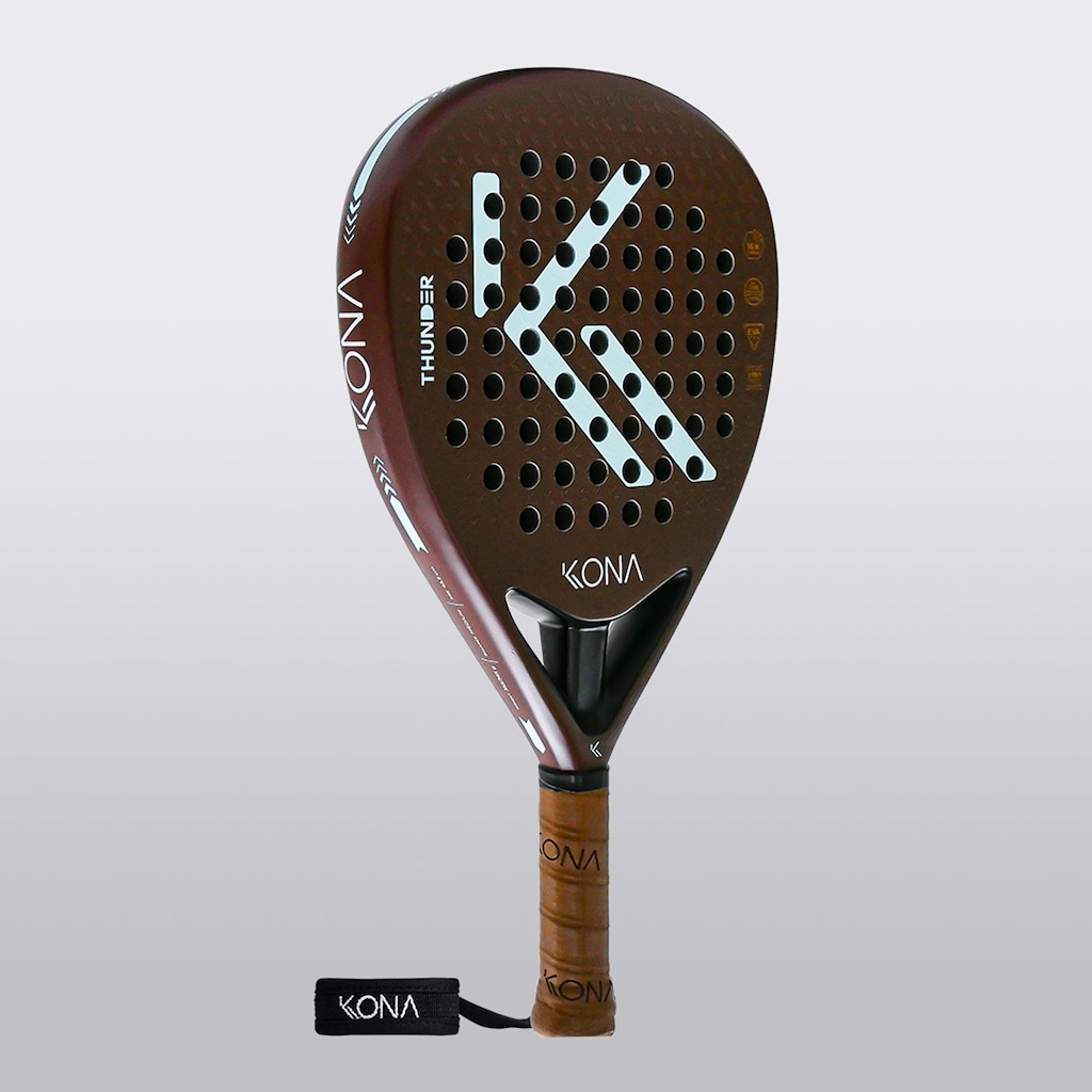 Imagem 4 do produto Raquete Padel Kona Thunder Brown 16k 2025