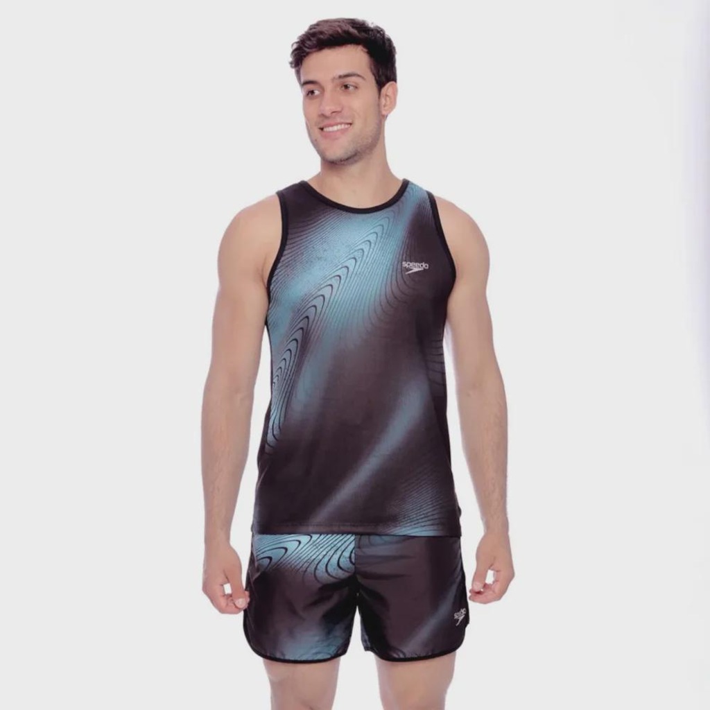 Camiseta Regata Speedo Optical Masculina