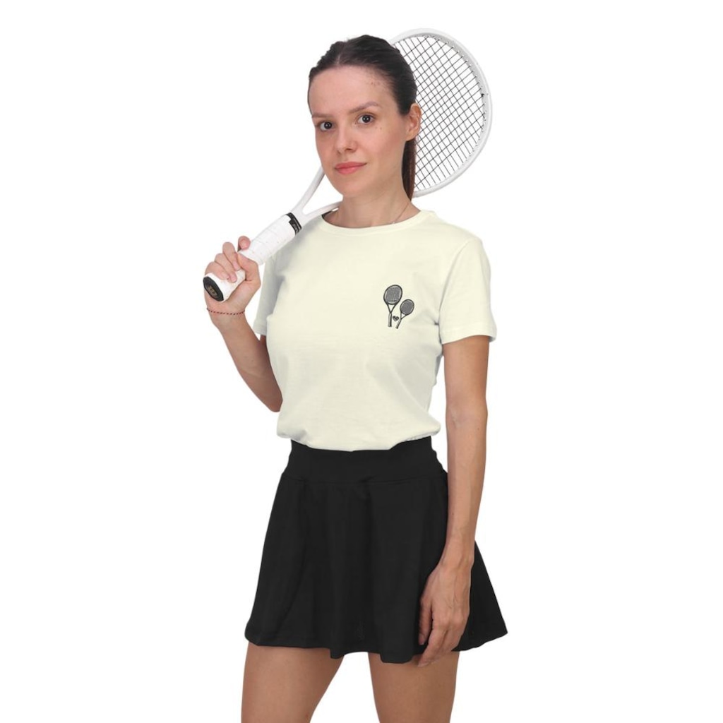 Camiseta Titan Raquete Dupla Feminina