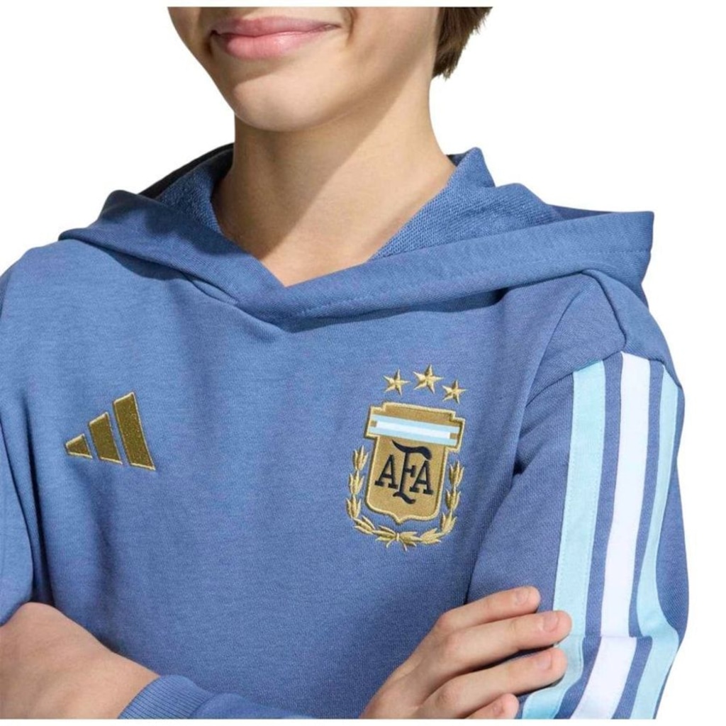 Imagem 3 do produto Blusão Moletom adidas Argentina DNA Infantil