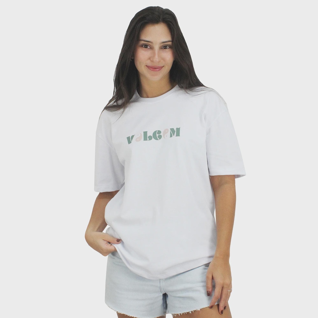 Imagem 3 do produto Camiseta Volcom Stone Art Up - Feminina