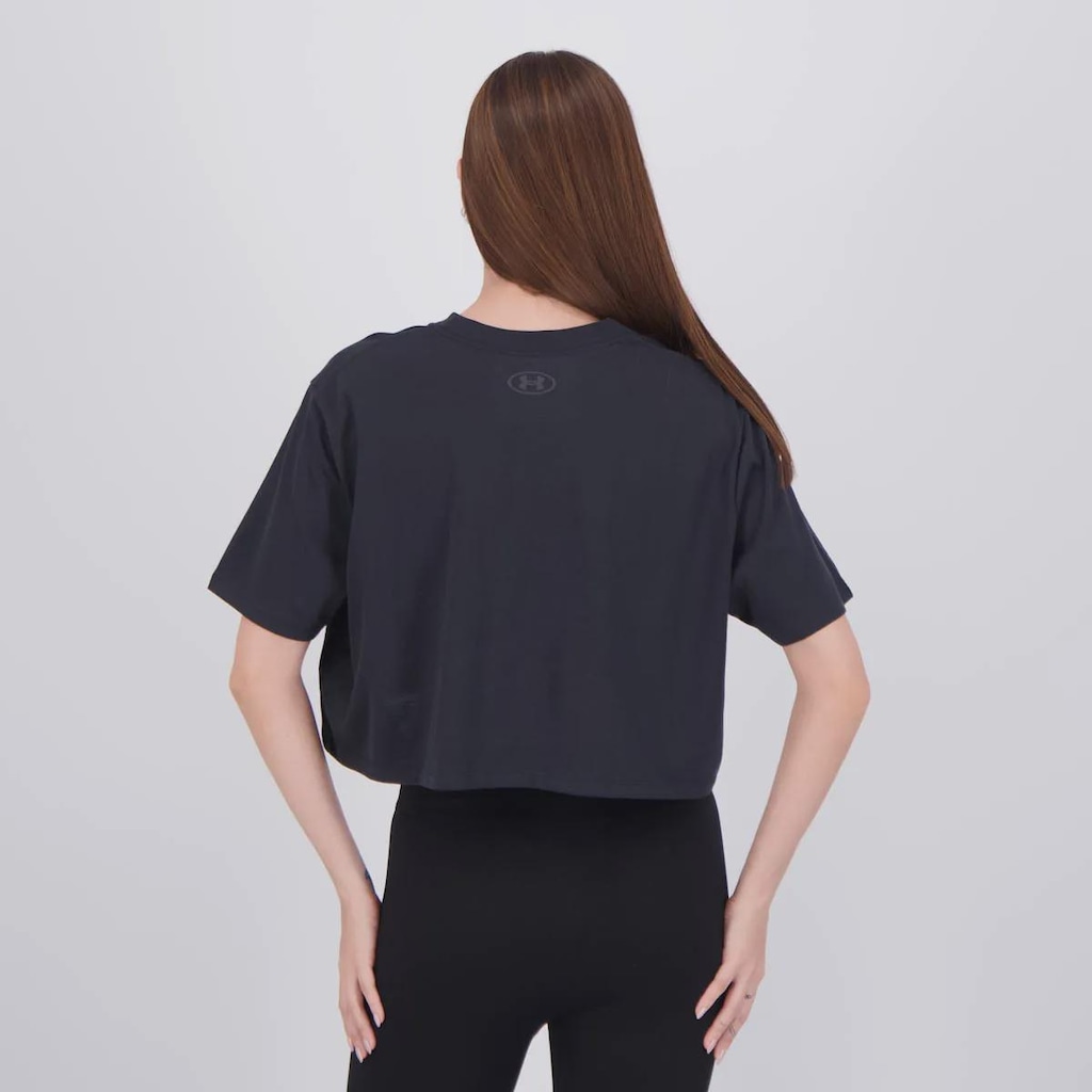 Imagem 4 do produto Blusa Cropped Under Armour MC Rival SS Feminina