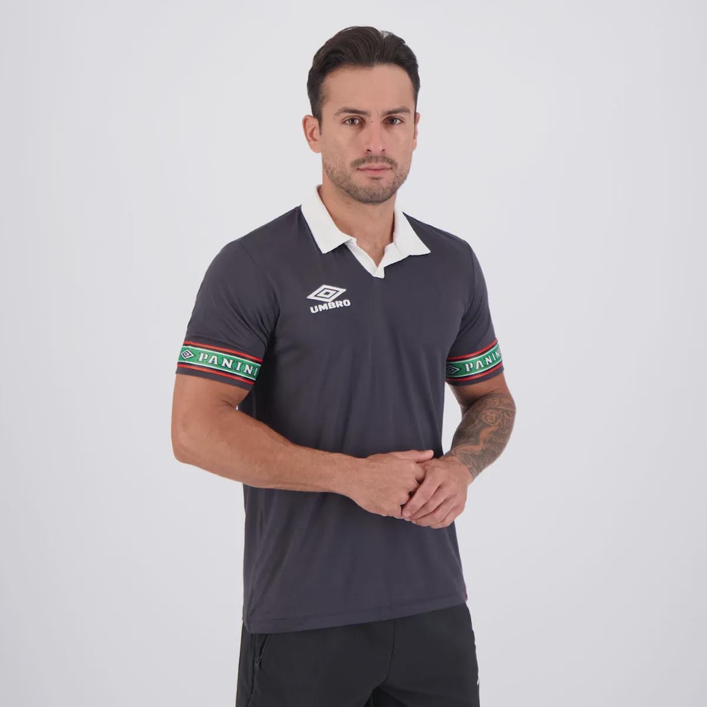 Camisa Polo Umbro X Panini Tape Masculina em Promoção | Centauro