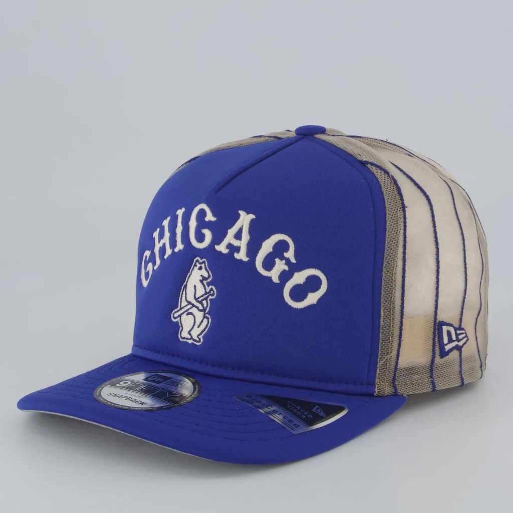 Boné New Era MLB Chicago Cubs Trucker