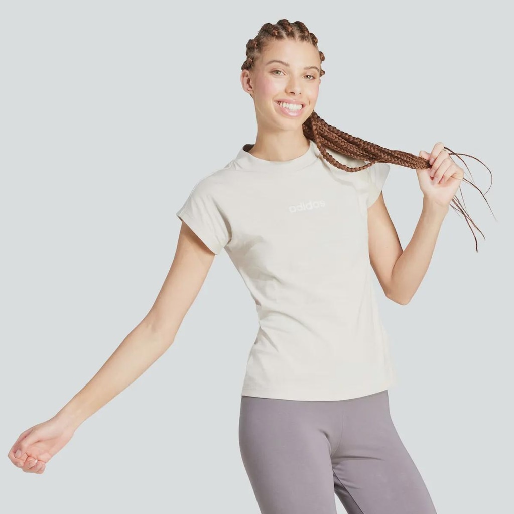 Imagem 3 do produto Camiseta adidas SJ Logo Linear Feminina