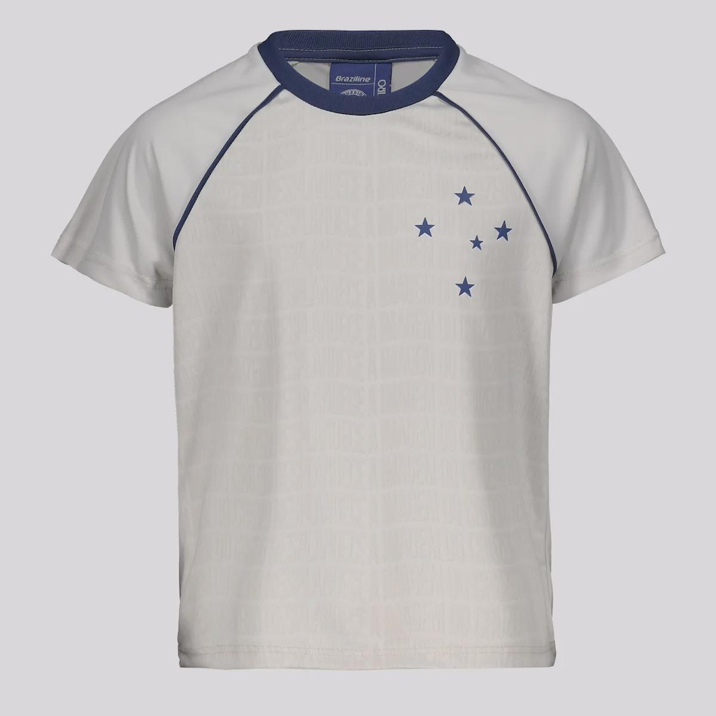 Camisa Cruzeiro Mosaico Infantil