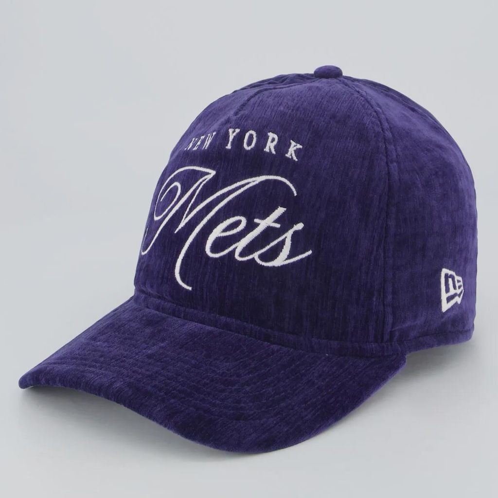 Boné New Era MLB New York Mets Team Script 1920 Unissex