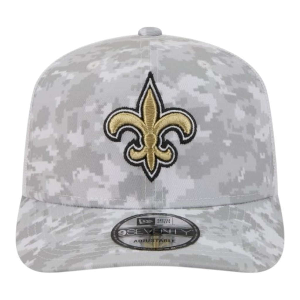 Imagem 3 do produto Boné New Era New Orleans Saints Salute Service