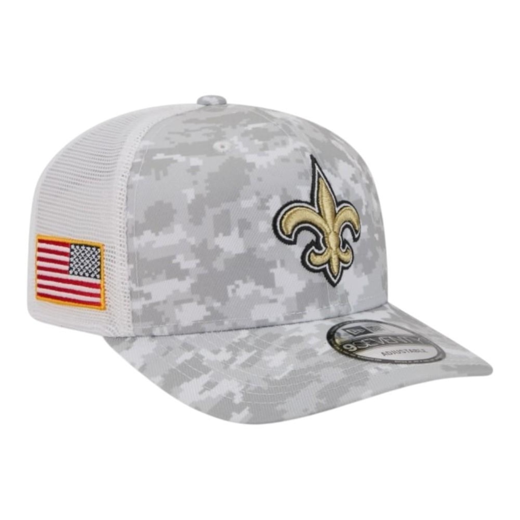 Imagem 4 do produto Boné New Era New Orleans Saints Salute Service