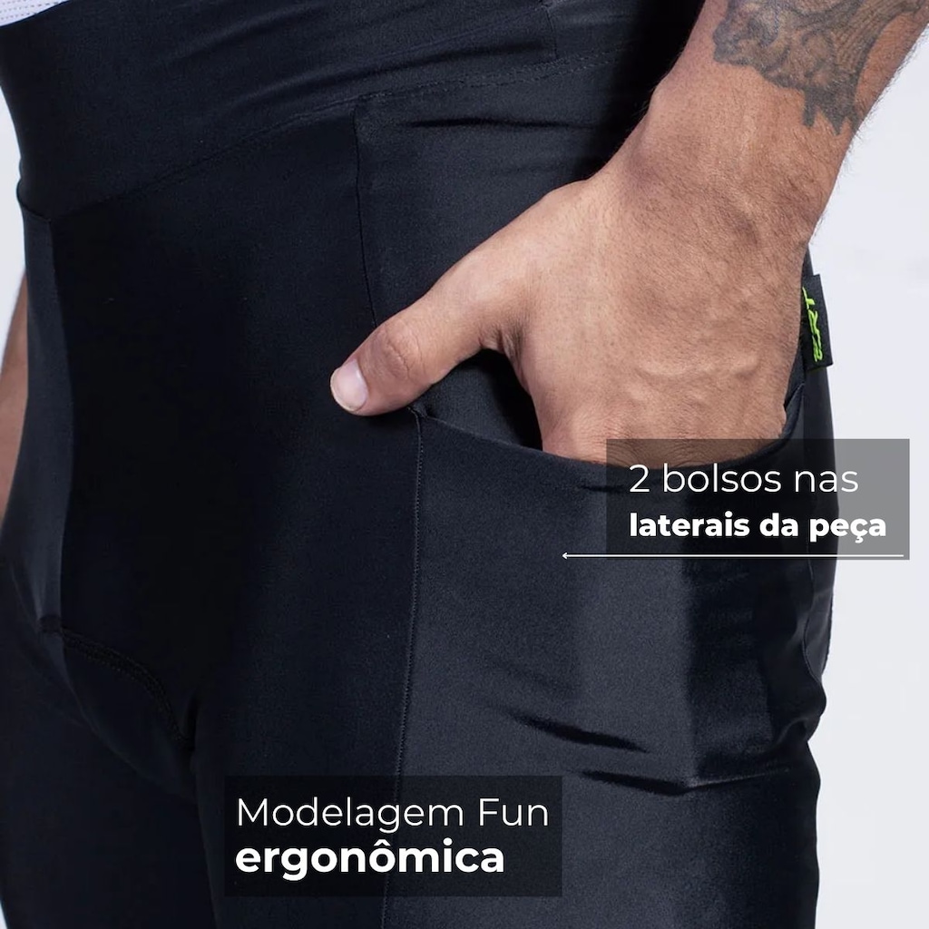 Imagem 3 do produto Bermuda De Ciclismo ERT Classic Masculina