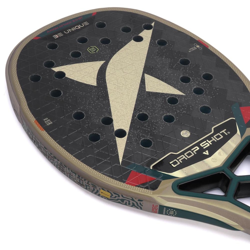 Imagem 2 do produto Raquete de Beach Tennis Drop Shot Axion Attack 2.0