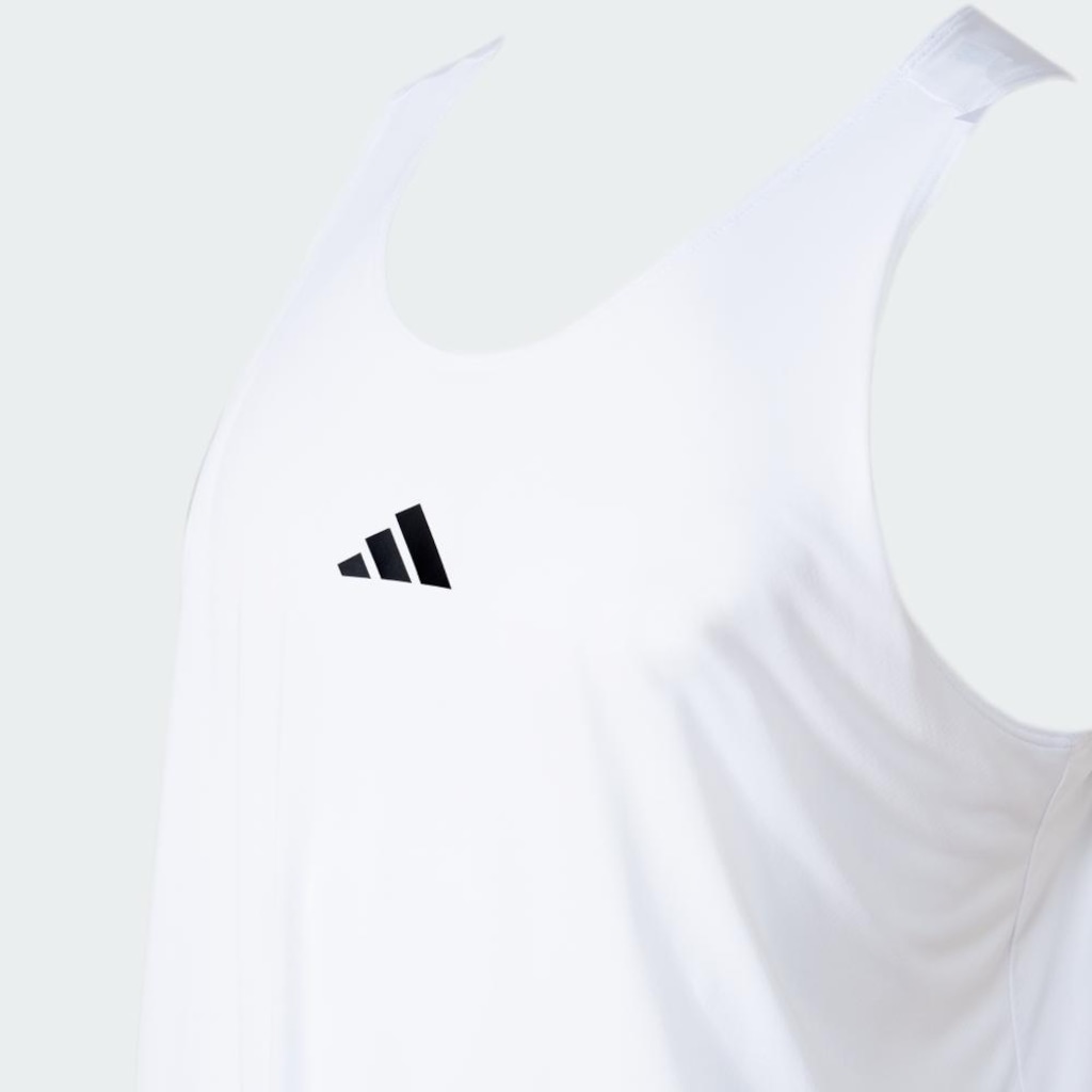 Imagem 4 do produto Camiseta Regata adidas Treino Três Listras Feminina