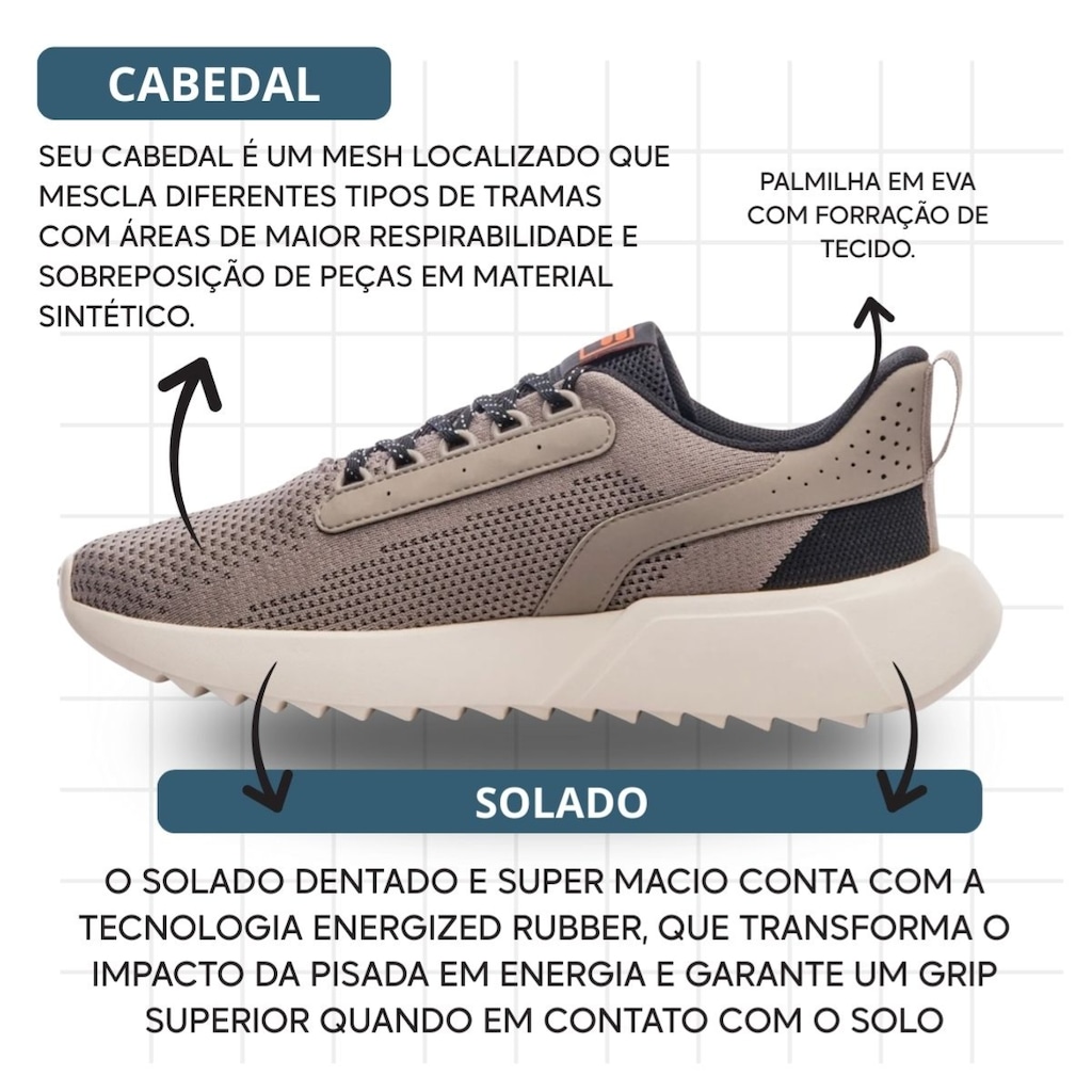 Imagem 3 do produto Kit Tênis Fila Freestyle Ii + Meia - Masculino