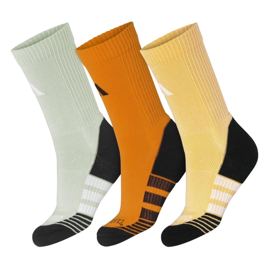 Kit Meias adidas Performance Climacool Com 3 Pares - Adulto