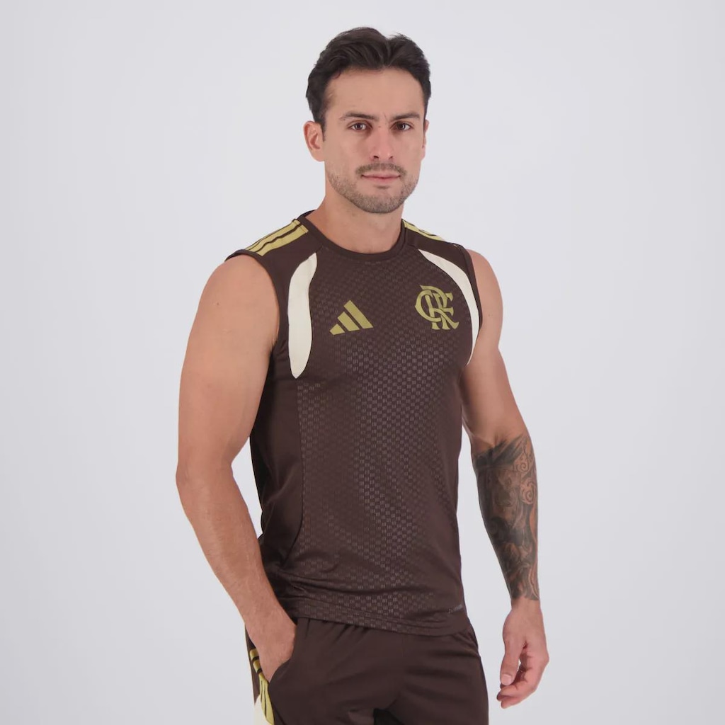 Imagem 2 do produto Regata adidas Flamengo Treino 26/27 Masculina