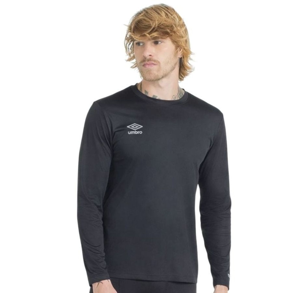Camisa Térmica Umbro ML Basic UV50+ Masculina