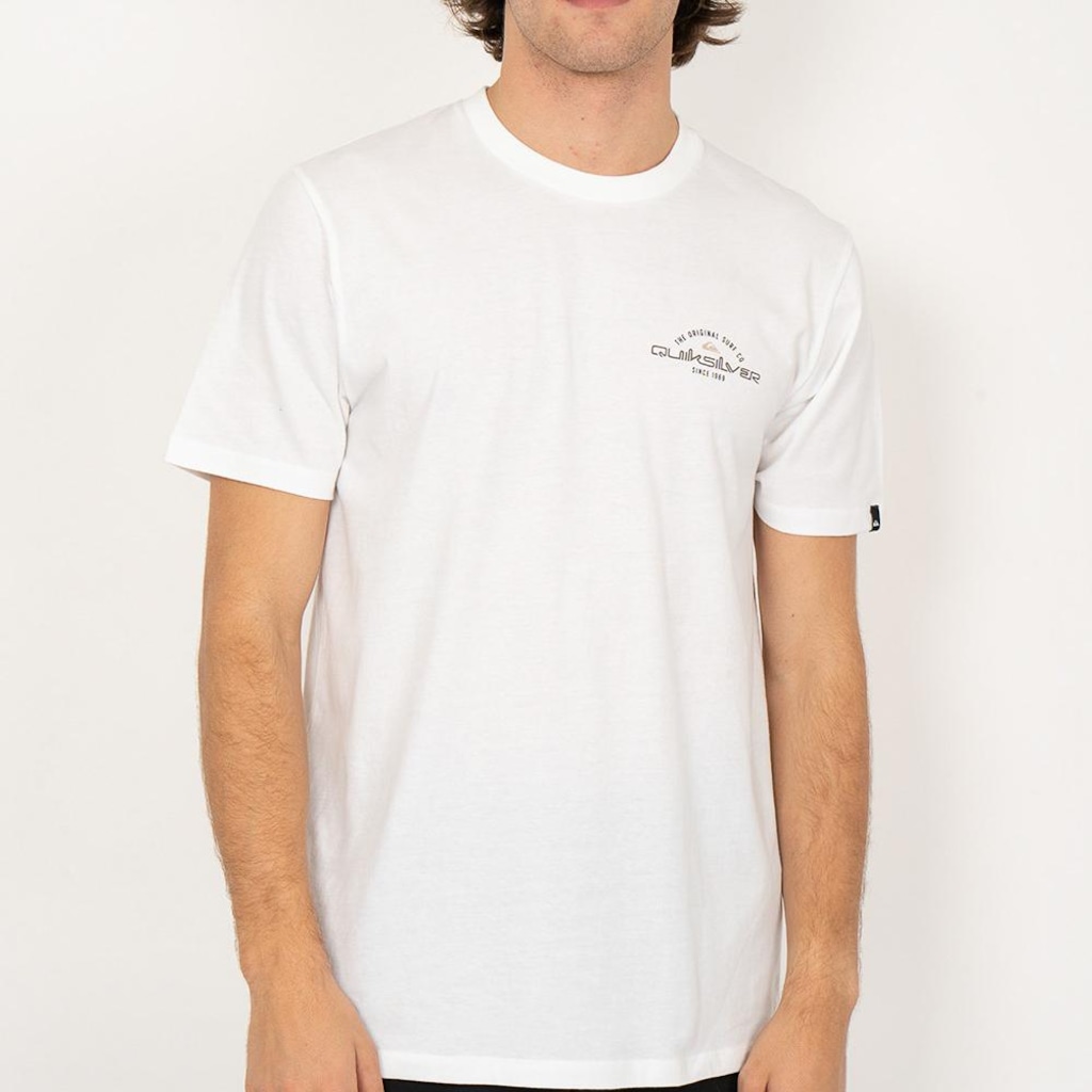 Camiseta Quiksilver Arched Type Masculina