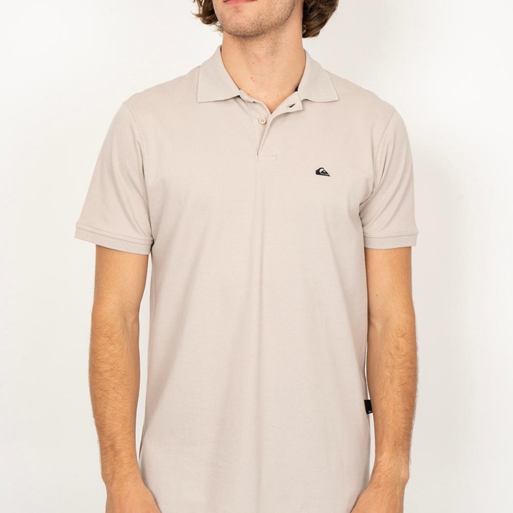 Camisa Polo Embroidery Piquet PS Quiksilver Masculina