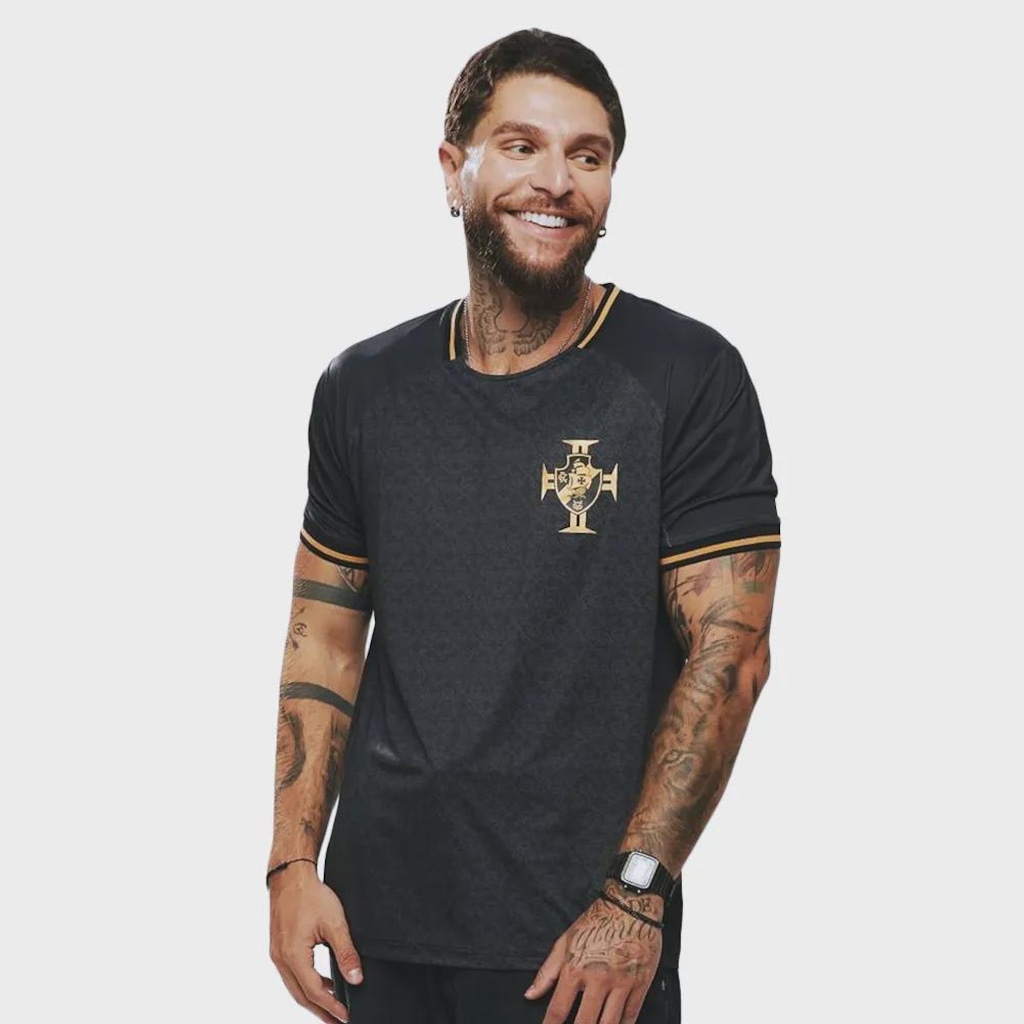 Camiseta Braziline Vasco Bench Masculina