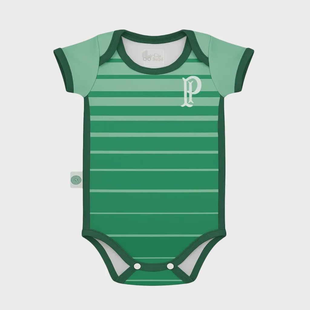 Body Revedor Palmeiras Degradê Infantil