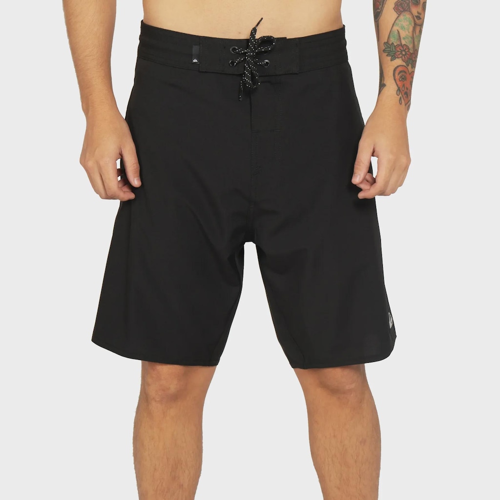Imagem 2 do produto Bermuda Quiksilver Street Trunk Solid 20 Black Masculina